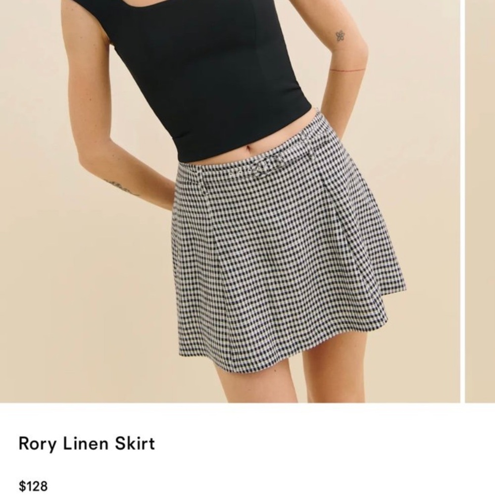 Reformation skirt
